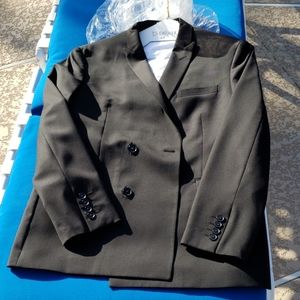 Bar III Double Breast peaked lapel 42R Black
